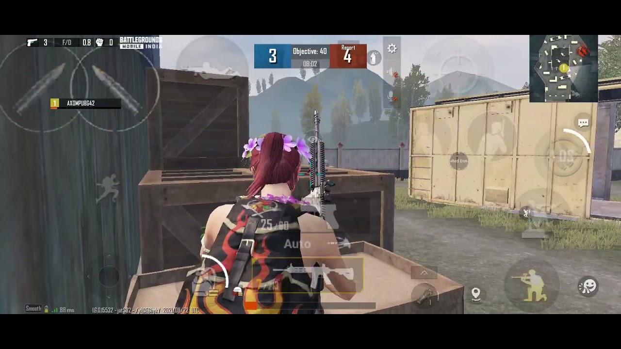 ANIME PHONK pubg room 1 vs 2🤣 AXOM Gaming😁