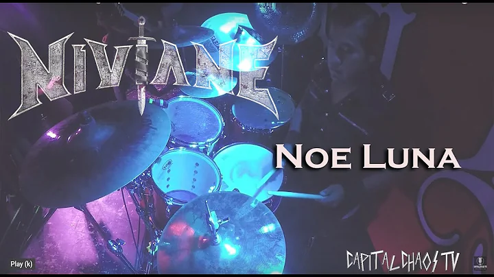 Full Set Drum Cam NOE LUNA of NIVIANE @ Holy Diver...