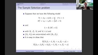 Applied Microeconometrics - Sample Selection