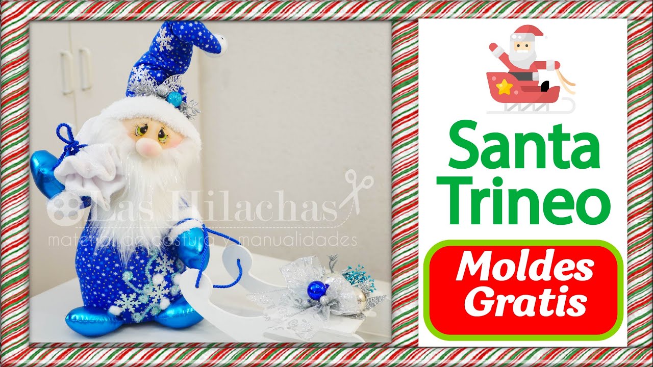 🎅#Santa #Trineo 🛷- #Tutorial #Navideño🎄 - YouTube