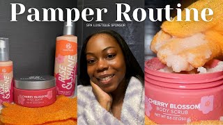 Pamper Routine 2023 Shower With Me Body Care Skin Care Spa Luxetique Rise &Shine Jada Renee