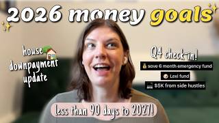 2026 money goals check-in 🤑 | FHSA, sinking funds, sabbatical + more!