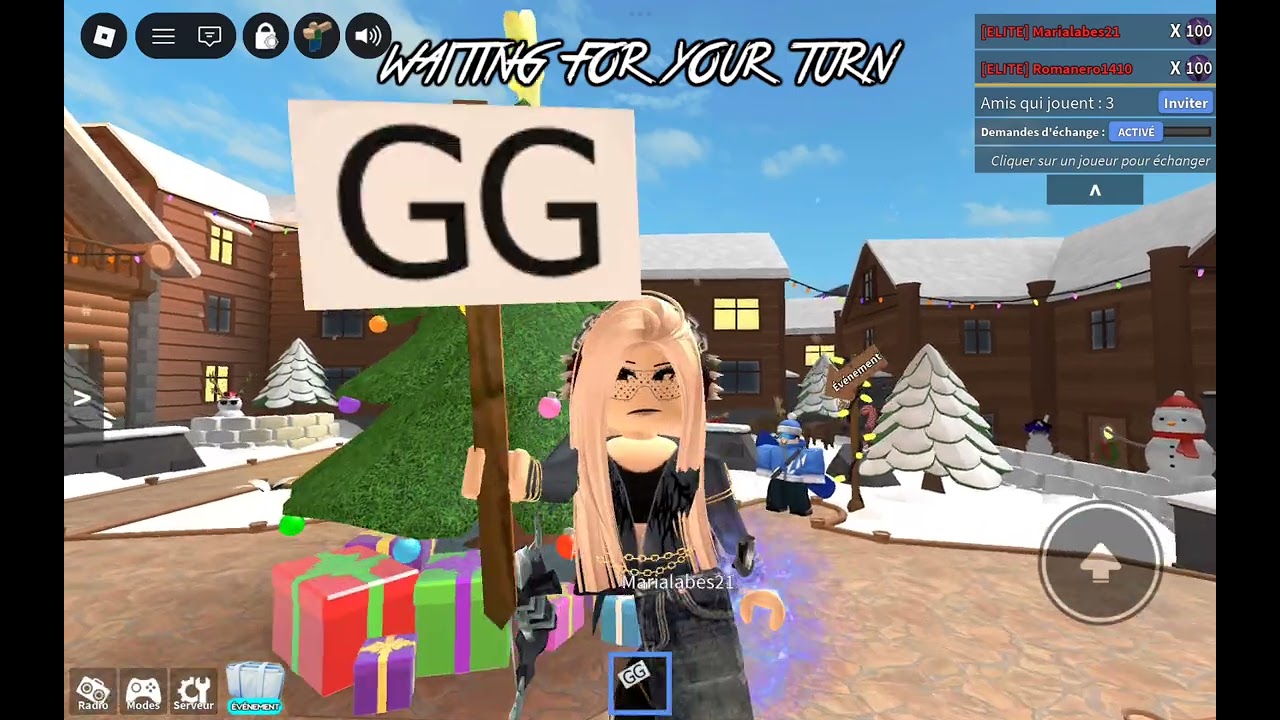 1v1 avec une abonné ❤️❤️