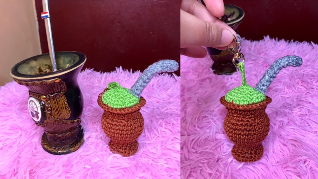 Mate o chimarrão amigurumi paso a paso ❤️❤️ Muy fácil
