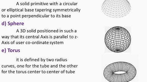 SNIT KTU S6 CAD MODULE 3 LECTURE 5 PART 2 MODELLING TECHNIQUE