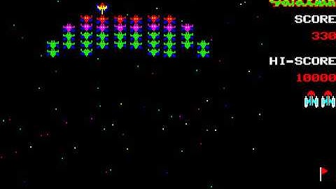 Galaxian VIDEO FOR SHARP X1 FROM http craig anderson themes weebly com