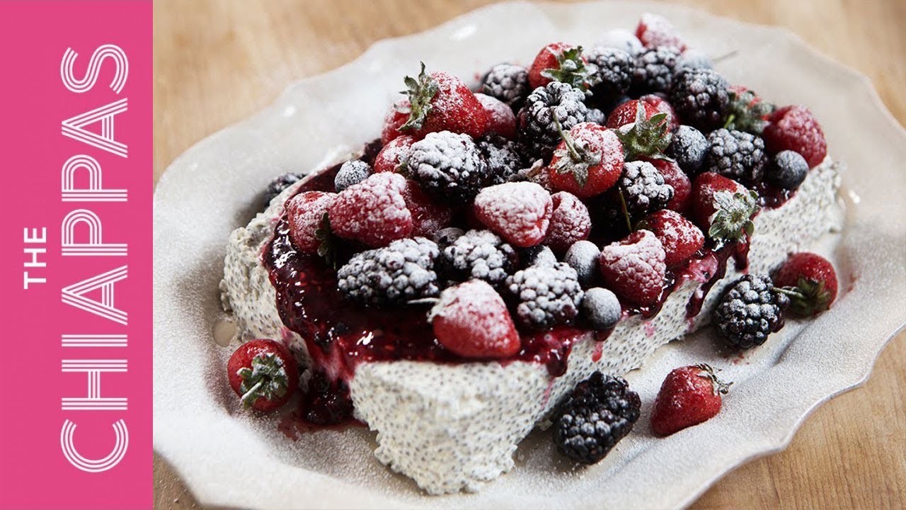 Yoghurt Pannacotta Berry Log with Chia Seeds |#DishDilemmas | TheChiappas