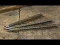 Easiest Knifemaking Project Ever - Making a Shuriken (Japanese Throwing Dart) from Rebar