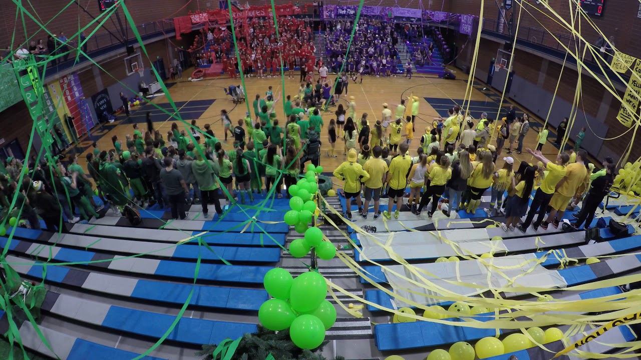 Hockinson High School 2018 Color War 4K Timelapse YouTube