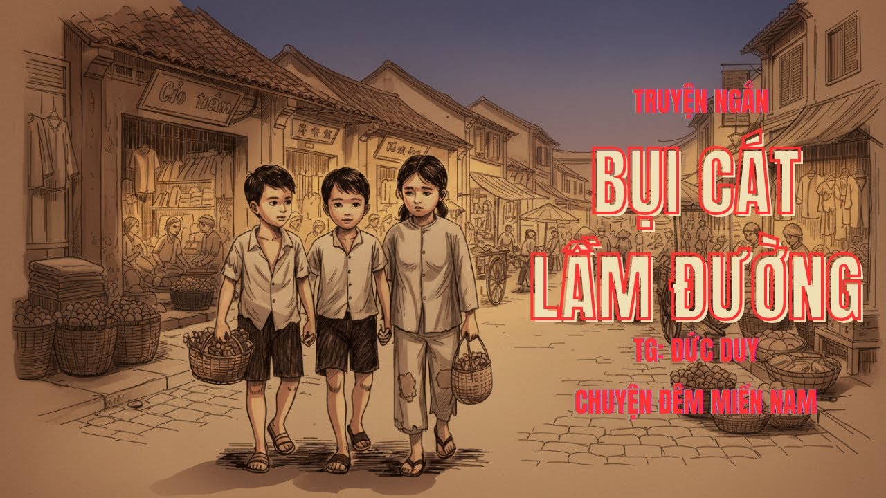 Chuyện Miền Nam xưa Hay Nhất: CÁT BỤI LẦM ĐƯỜNG (ĐỨC DUY) Truyện cảm động về tình bạn, tình cha con.