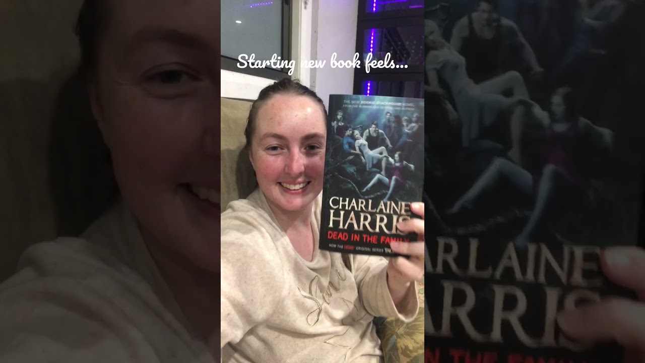 Starting #DeadInTheFamily by #CharlaineHarris #booktube