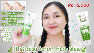 Download Lagu Review Citra Natural Booster Body Serum Fresh Glow - CUMA 10 RIBUAN BISA BUAT WAJAH \u0026 TUBUH✨💦🍃 MP3