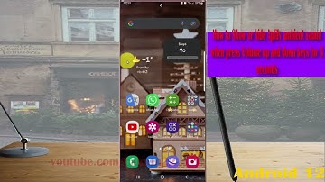 How to Show or hide Amplify ambient sound when press Volume up and down keys for 3 seconds