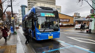 3167호 우주교통 저상 706번 버스 주행영상(칠곡그린빌2단지앞~복현우체국건너)