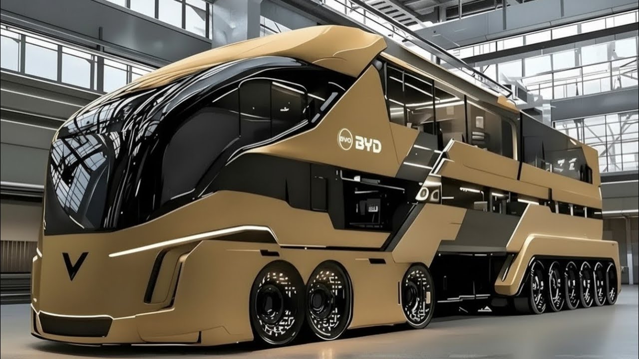 🔋🚐 BYD HOME CONCEPT MOTORHOME | THE FUTURE OF MOTORHOMES