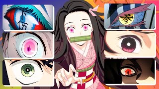 DEMON SLAYER QUIZ 😱 Guess the DEMON SLAYER CHARACTER by their Eyes? 👀