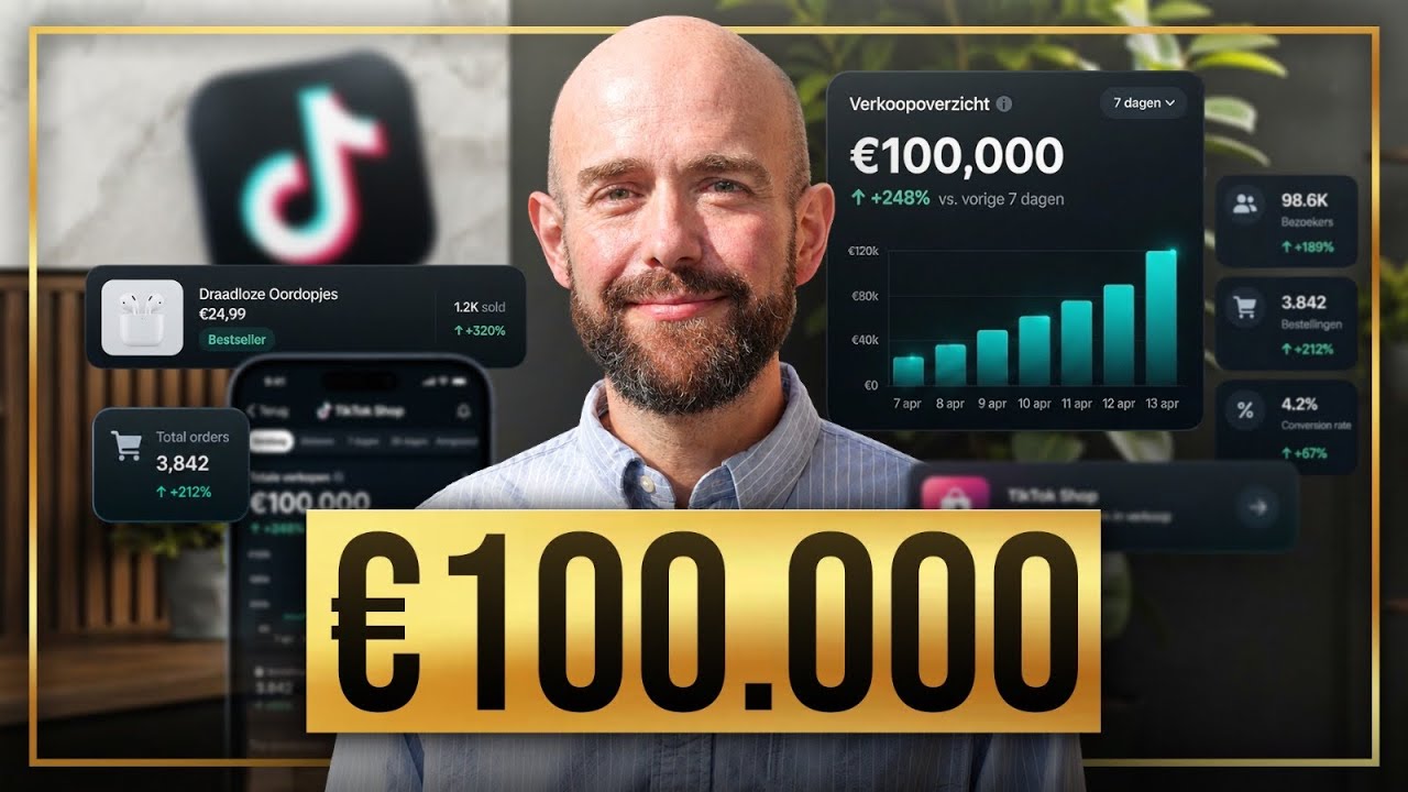 Hij Draaide €100.000 Omzet in 1 Maand Met TikTok Shop!