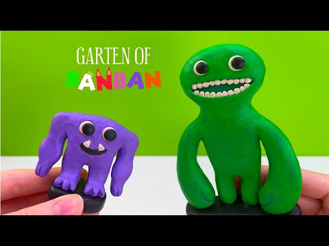 Джамбо Джош и Капитан Фидлз из пластилина ► Garten of Banban | ИЗИ Лепка