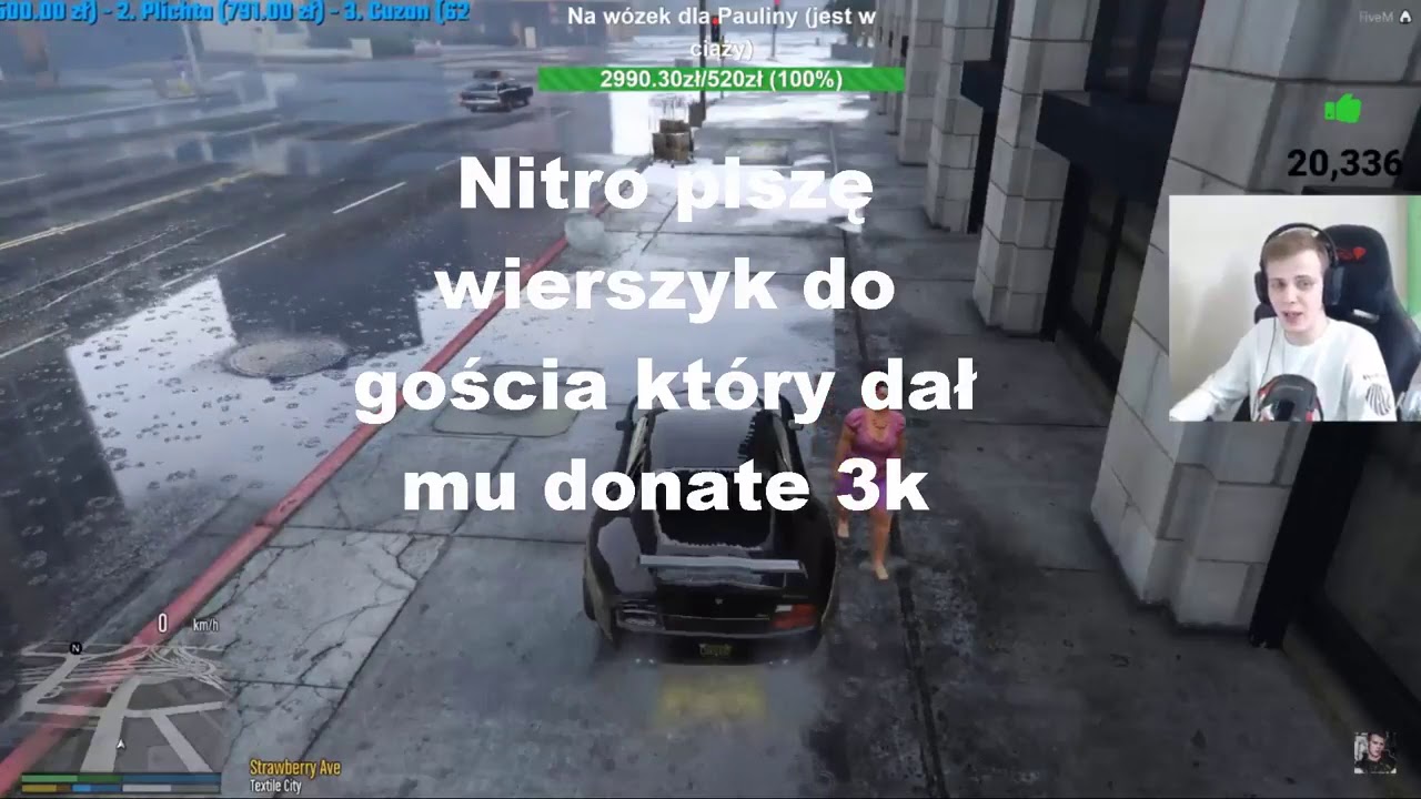 NITRO MOWI WIERSZYK   PONAD 3K PLN