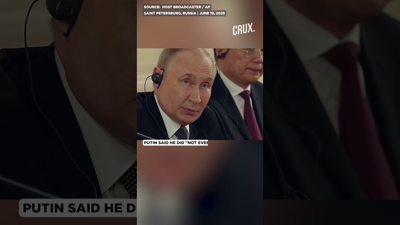 Putin Says “Iran Didn’t Ask for Help”, Fears Khamenei’s Assassination