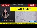 #78    Full Adder - full Explanation ( हिंदी )  || Combinational Circuit || Unit-02/04