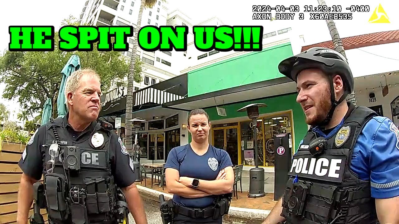 Florida Man gets Busted for Battery on LEO - Sarasota, Florida - April ...