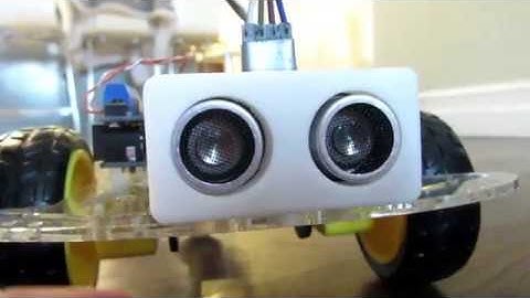 Making a obstacle avoiding robot part 3 | 3D printed mounts & Coding