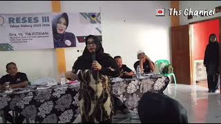 Anggota DPRD Provinsi Fraksi Nasdem Dra. Hj.Tia Fitriani, Serap Aspirasi Warga Ciparay Kab. Bandung