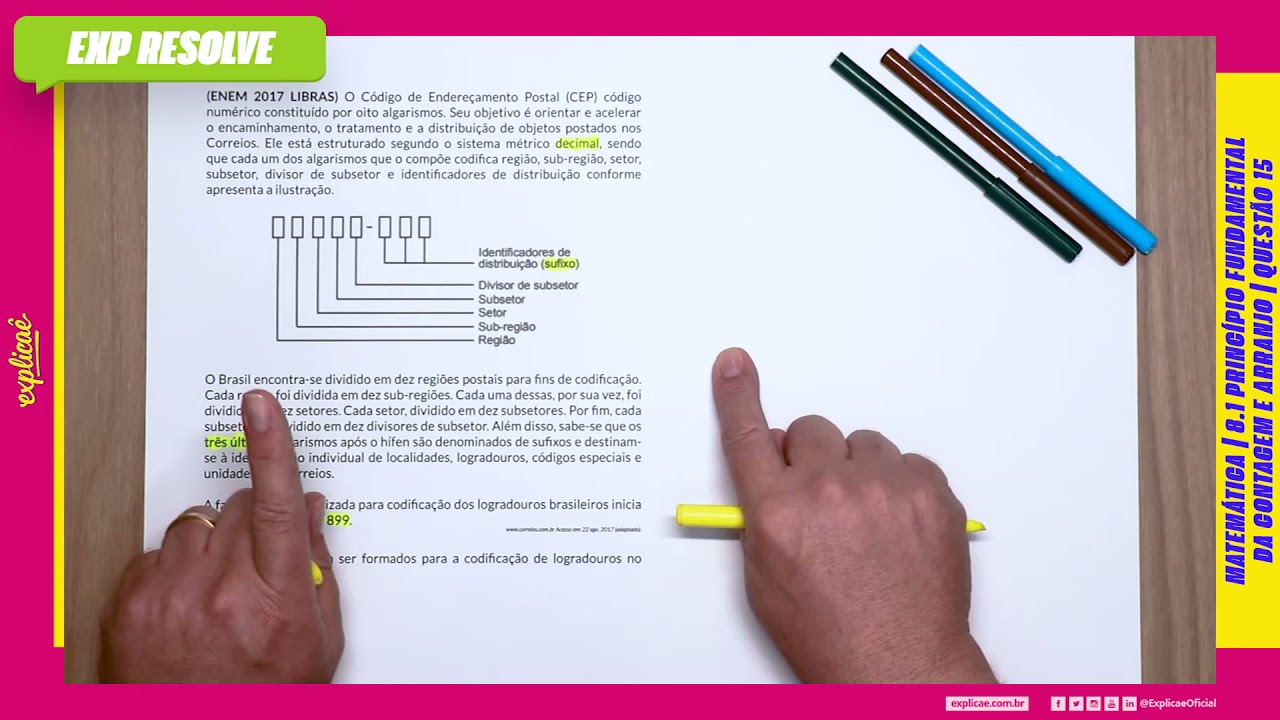 O CÓDIGO DE ENDEREÇAMENTO POSTAL (CEP) (...)| PRINCÍPIO FUNDAMENTAL DA ...