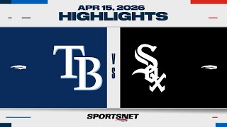 Mlb Highlights Rays Vs. White Sox - April 15, 2026