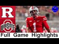 Rutgers vs #3 Ohio State Highlights | College Football Week 10 | 2020 College Football Highlights
