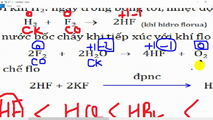 So sánh tính chất hóa học của flo brom iot năm 2024