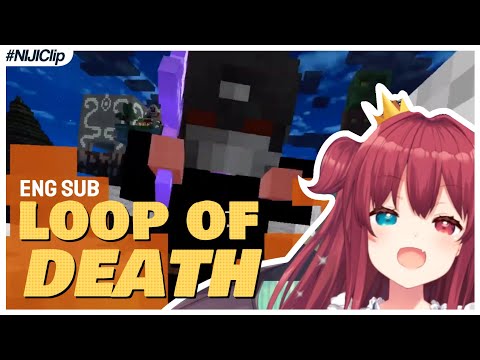 Yuzuki Roa encounters a Minecraft Death Loop! [VTuber/NIJISANJI Moments]