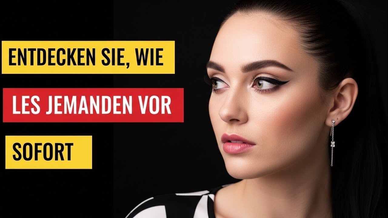 Wie man jemanden sofort durchschaut | 15 wirklich effektive psychologische Tricks...