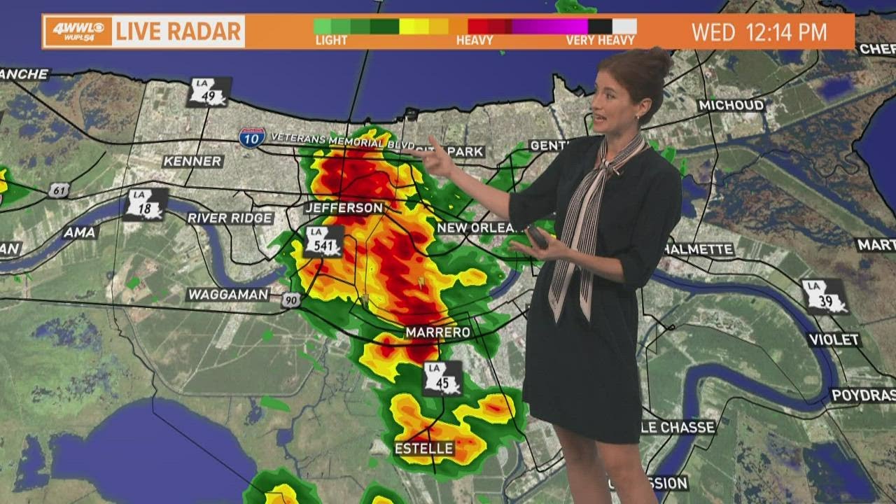 Flash flood warning issued for New Orleans metro area Wednesday ...