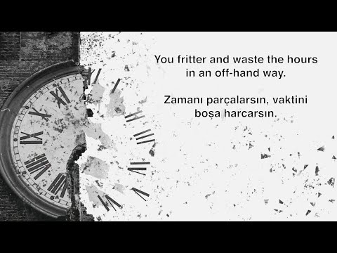 Pink Floyd-Time (Türkçe Altyazı/English Subtitles-Lyrics)