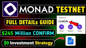 Monad Airdrop Full Guide | Monad Testnet $245 Million | #monadairdrop #incomeflix