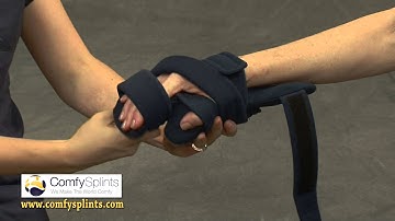 Comfy Splints Rest Hand (Deviation) Orthoses Instructional Video
