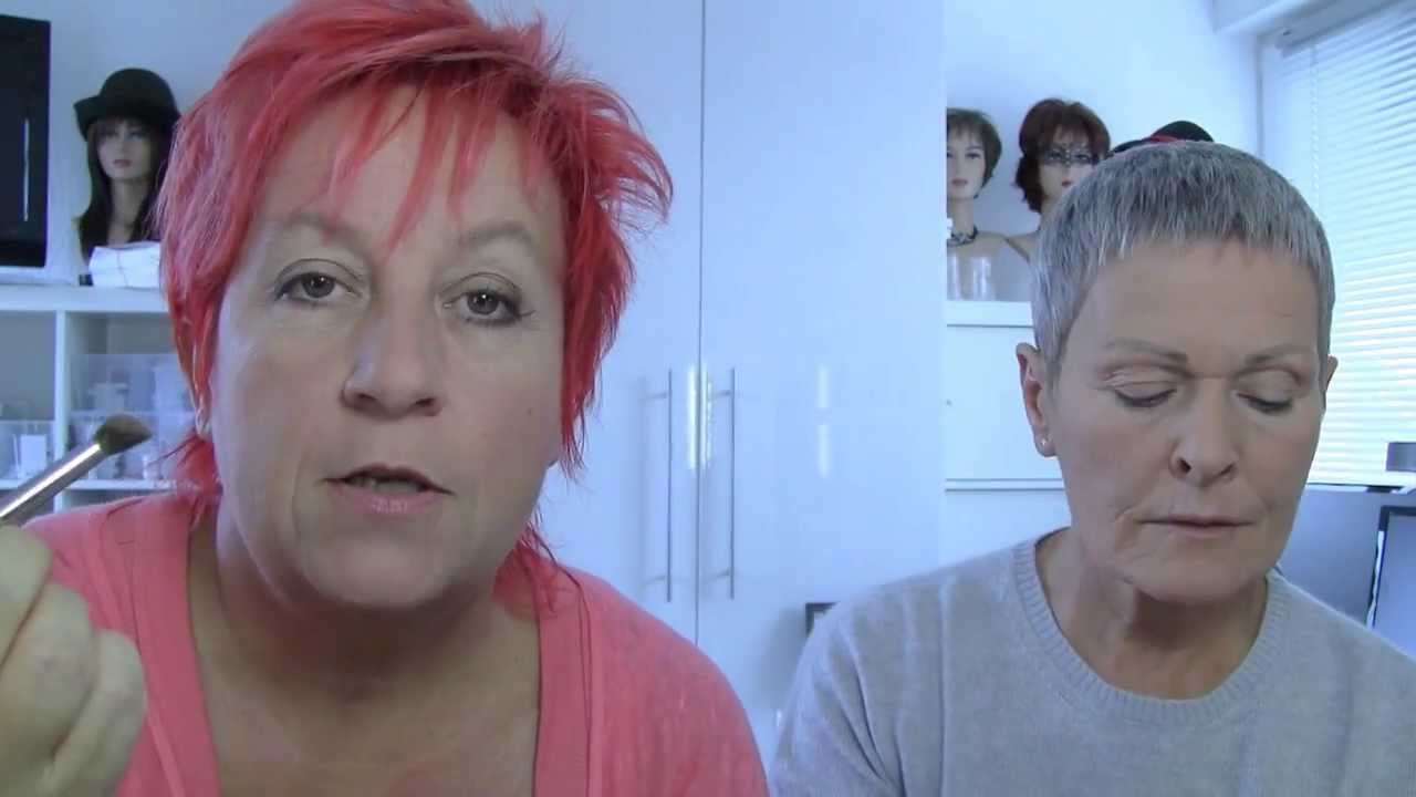 Schlupflid schminken ü 50, ü60, ü70