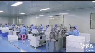 Joyson medical masks factory tour