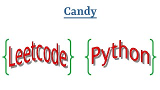 Celebrity Leetcode Question 135 "Candy" in Python Profile