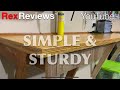 Building a Simple Sturdy Workbench ~ Rex Reviews