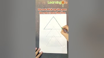 Challenge Your Brain with Pen & Paper Game - Impossible Pattern Solving Puzzle #shorts #trending