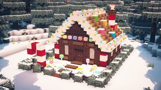 Minecraft | How to Build a Gingerbread House / Christmas House