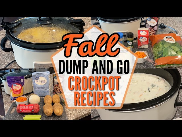 Crockpot Dinner Recipes: 12 Easy Dump-and-Go Crockpot Dinners — Eatwell101