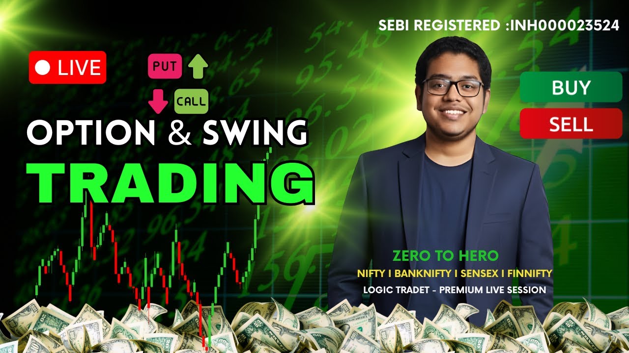 Live How to do options with swing trade and swing trades series 