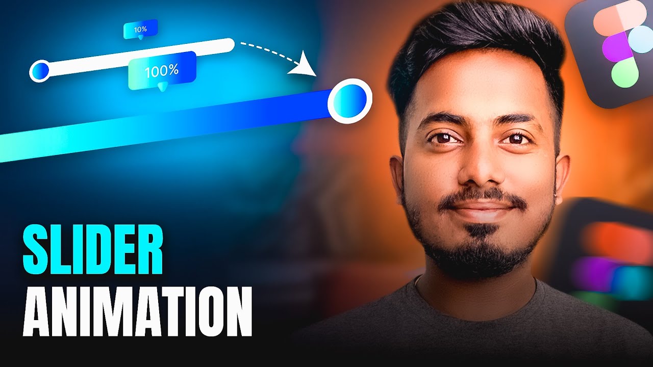 Figma Animation Slider - Tutorial | UI Design in Tamil