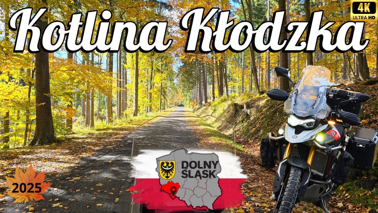 Открой самые красивые мотоциклетные маршруты в Польше! Клодзкая долина.