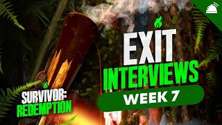 Australian Survivor: Redemption Week 7 Exit Interviews