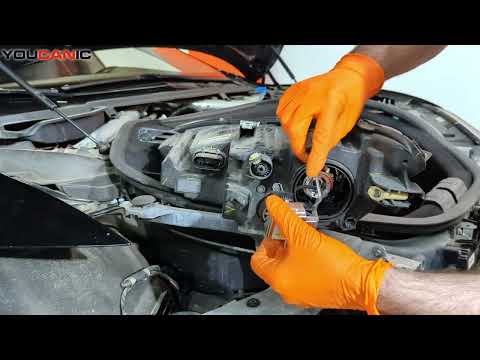 How To Replace The Hid Light Bulb On 2012+ Tesla Model S